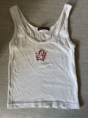 white brandy melville devil tank
